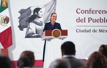 Conferencia de prensa de la presidenta Claudia Sheinbaum Pardo del 08 de octubre de 2025.