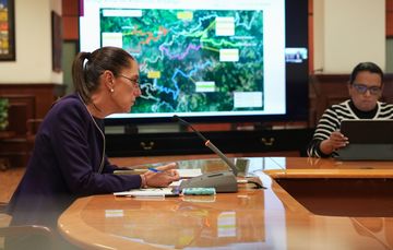  Mensaje de la Presidenta de México, Claudia Sheinbaum Pardo. Avance en la atención a emergencia por lluvias.