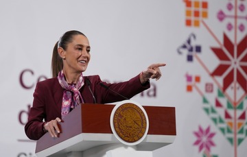Conferencia de prensa de la presidenta Claudia Sheinbaum Pardo del 16 de octubre de 2025.