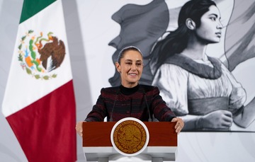  Conferencia de prensa de la presidenta Claudia Sheinbaum Pardo del 09 de octubre de 2025.