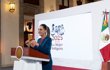 Conferencia de prensa de la presidenta Claudia Sheinbaum Pardo del 22 de octubre de 2025.