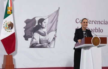 Conferencia de prensa de la presidenta Claudia Sheinbaum Pardo del 02 de octubre de 2025.