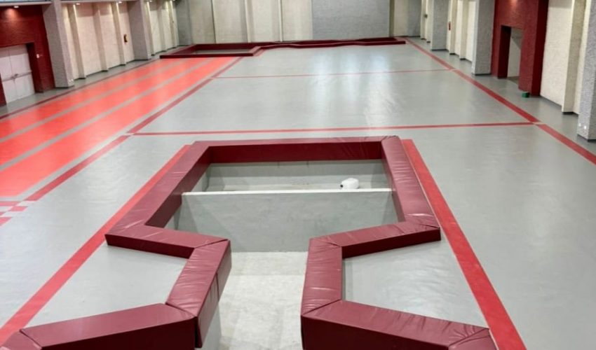 POR CONCLUIR ÁREA DE GIMNASIA ARTÍSTICA DE CIUDAD VICTORIA, GRACIAS AL IMPULSO DEL GOBERNADOR AMÉRICO VILLARREAL