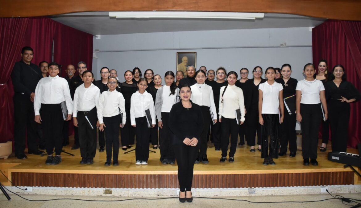 Impulsa Gobierno de Carlos Peña Ortiz el arte coral en Reynosa.