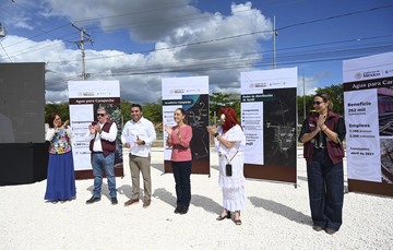 Inicio de obras: Acueducto de Campeche.