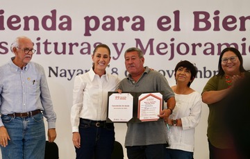 Entrega de escrituras.