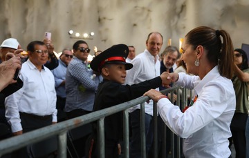 Inauguración de la carretera Tepic-Compostela.
