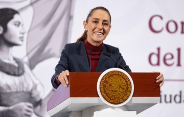 Conferencia de prensa de la presidenta Claudia Sheinbaum Pardo del 14 de noviembre de 2025.
