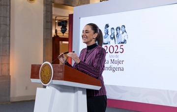  Conferencia de prensa de la presidenta Claudia Sheinbaum Pardo del 12 de noviembre de 2025.