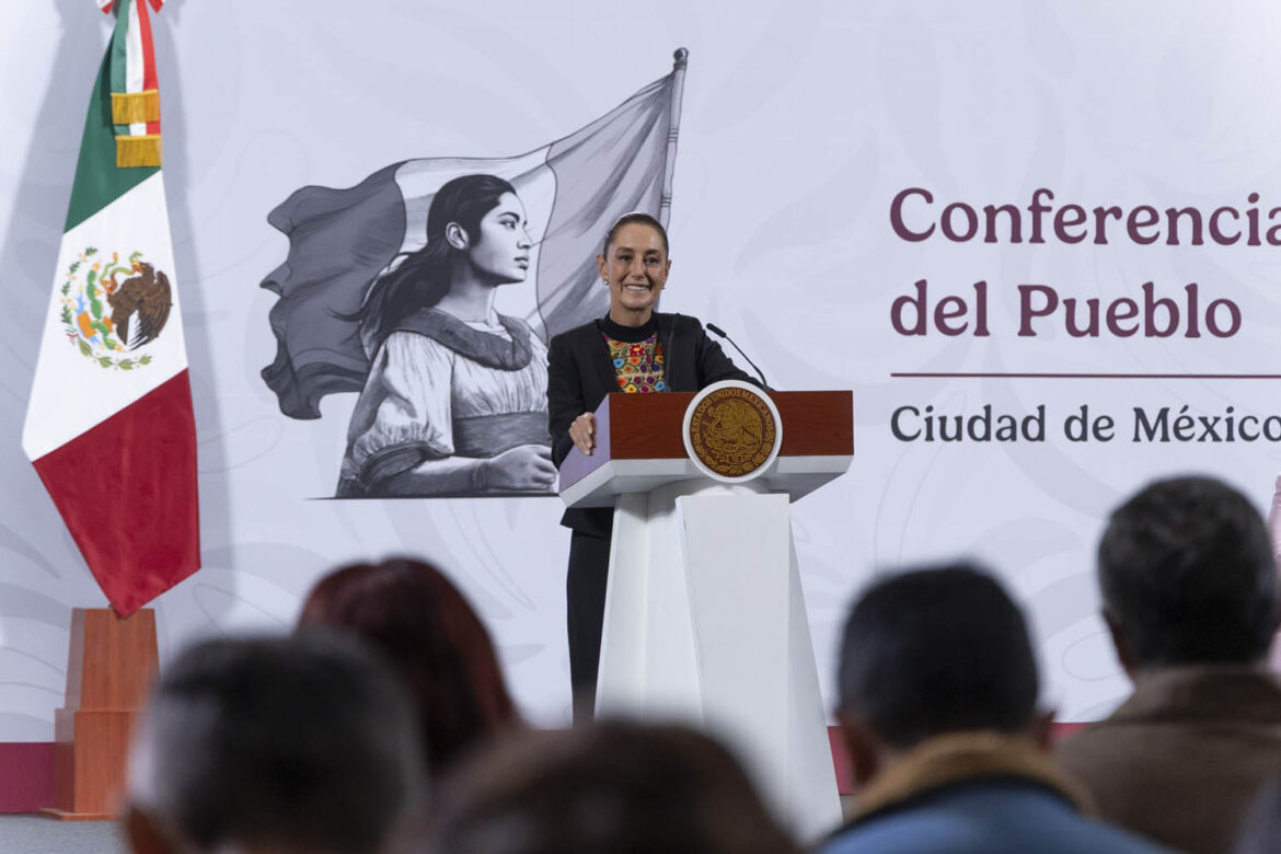 Versión estenográfica. Conferencia de prensa de la presidenta Claudia Sheinbaum Pardo del 01 de diciembre de 2025