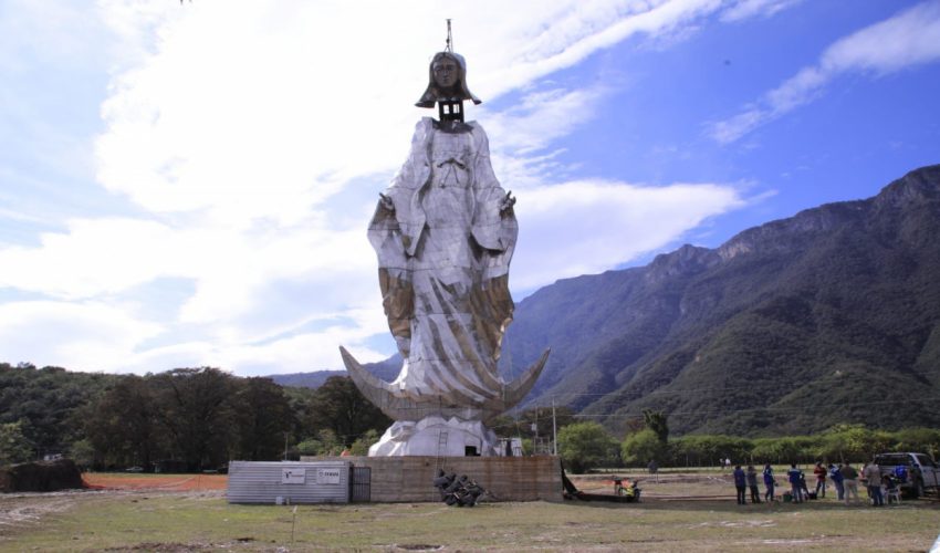 LA ESCULTURA DE LA VIRGEN DE LA MISERICORDIA AVANZA HACIA SU ENTREGA; SERÁ INAUGURADA EL PRÓXIMO 12 DE DICIEMBRE