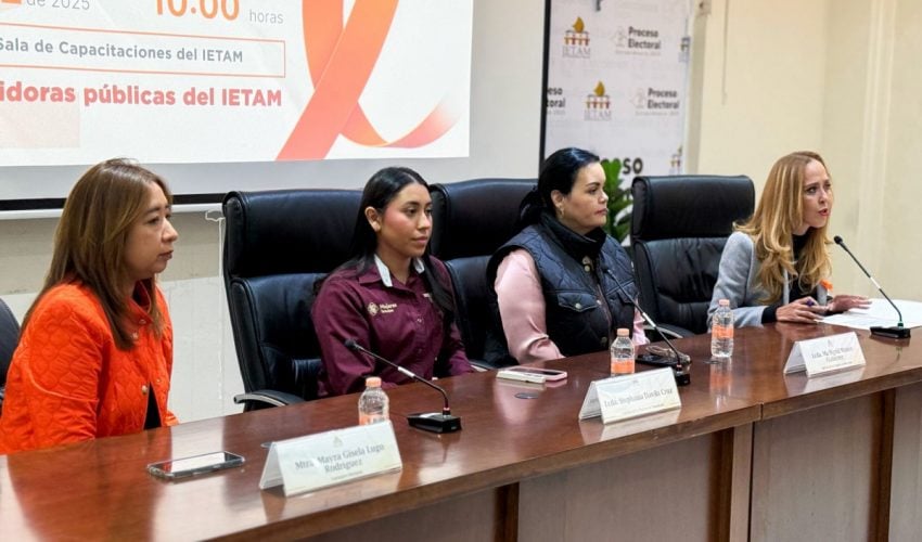 Dirige IMT Plática “Acciones clave para solicitar atención en casos de violencia de género” a servidoras públicas del IETAM.