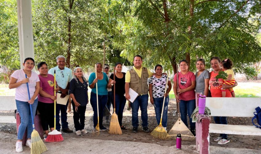 Lleva SEBIEN apoyos de Empleo Temporal a 33 municipios.
