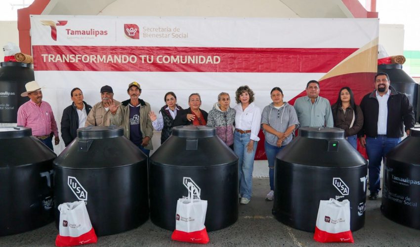 Lleva SEBIEN apoyos sociales a Hidalgo y Mainero.