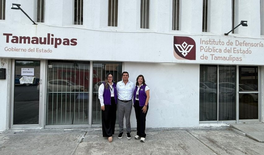 Refuerzan Instituto de Defensoría Pública del Estado de Tamaulipas y Defensoría Pública Federal coordinación interinstitucional.