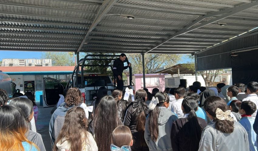 REFUERZAN CULTURA DE PREVENCIÓN DE LA VIOLENCIA EN PRIMARIAS DE REYNOSA