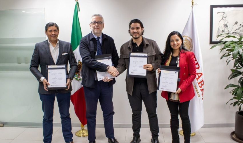 Fortalece Tamaulipas defensa laboral con firma de convenio entre STPS Federal y Estatal.