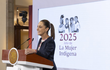Conferencia de prensa de la presidenta Claudia Sheinbaum Pardo del 04 de diciembre de 2025.
