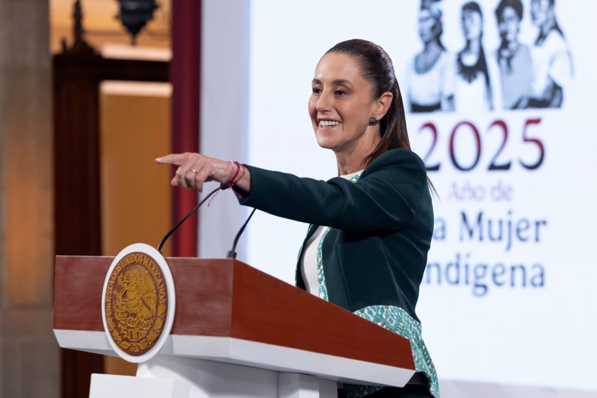 Conferencia de prensa de la presidenta Claudia Sheinbaum Pardo del 26 de noviembre de 2025.