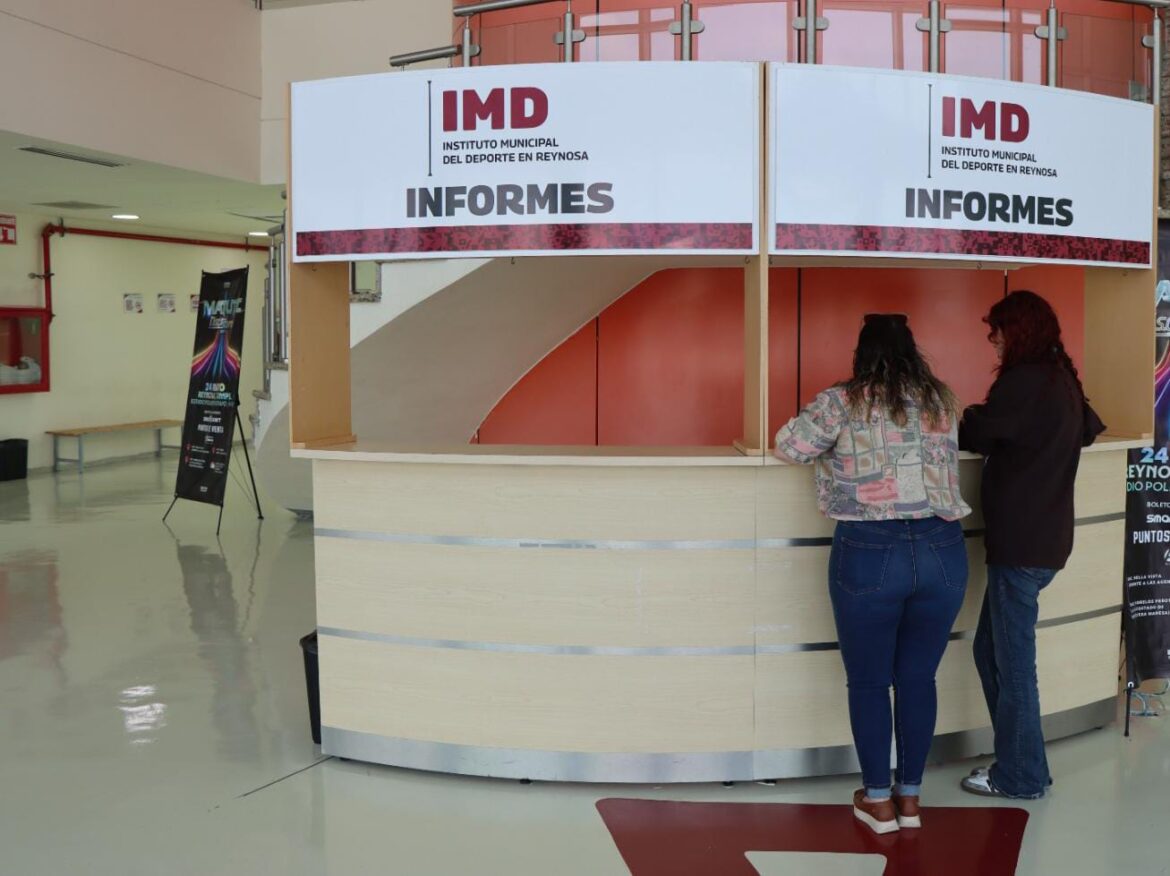 Inscríbete y forma parte del Polideportivo Reynosa