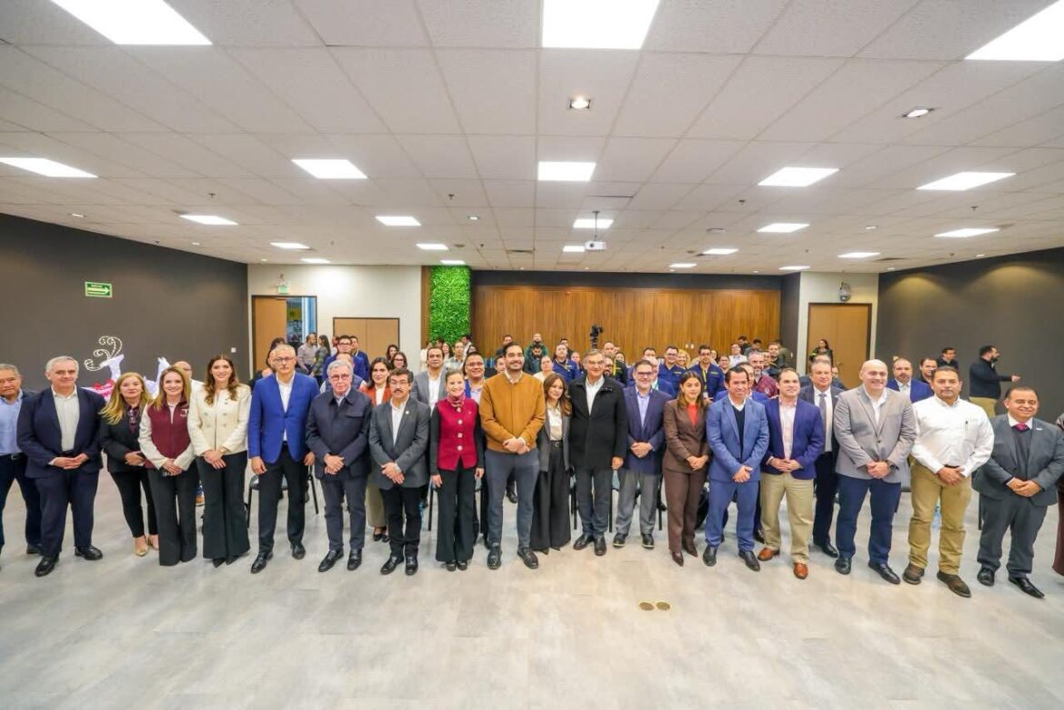 Atestiguaron Gobernador Américo Villarreal Anaya y Alcalde Carlos Peña Ortiz integración del primer Clúster Eléctrico-Electrónico