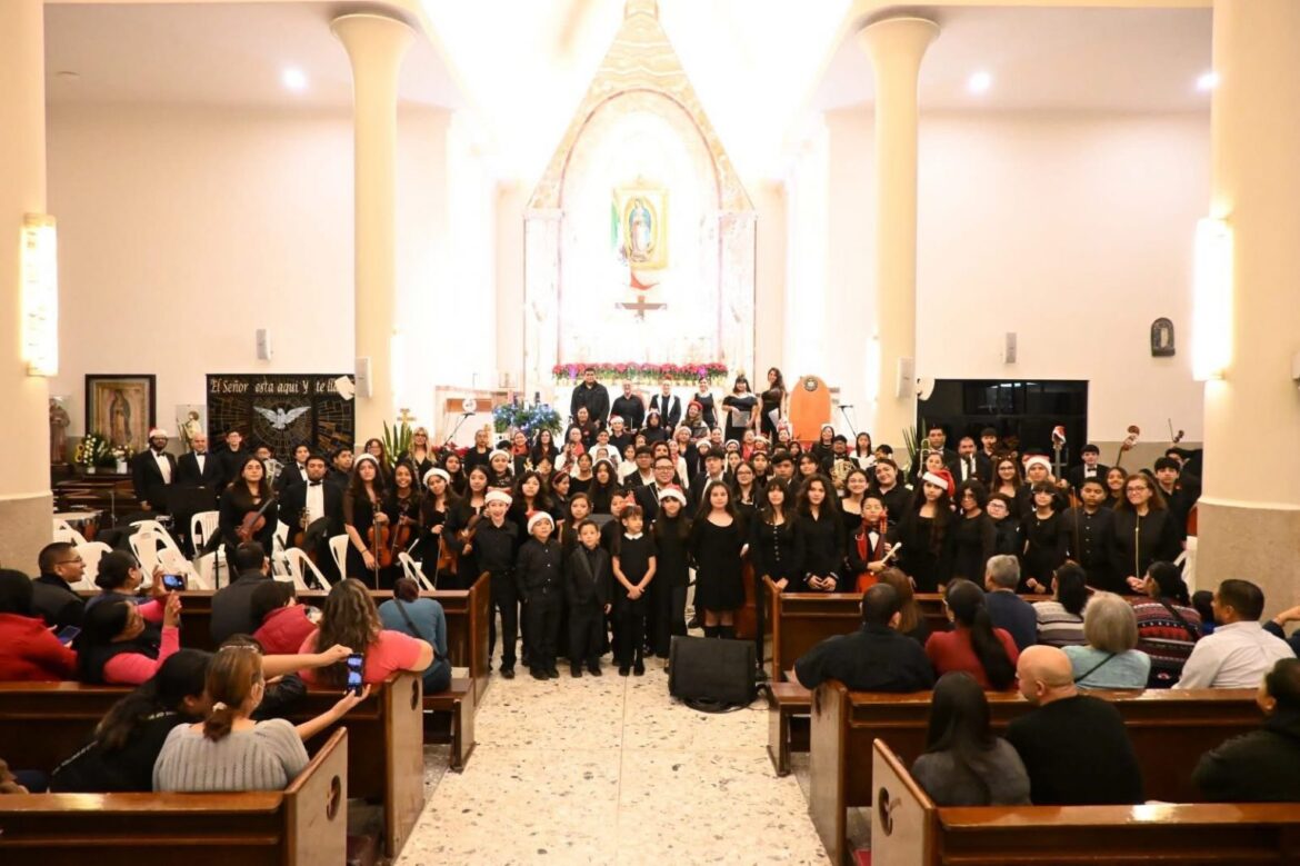 Presentó Gobierno de Carlos Peña Ortiz concierto final de Recitales Navideños 2025.