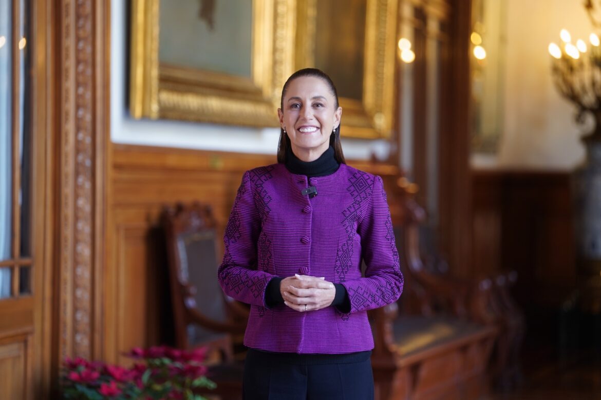 Versión estenográfica. Mensaje de Año Nuevo 2026 de la presidenta de México, Claudia Sheinbaum Pardo