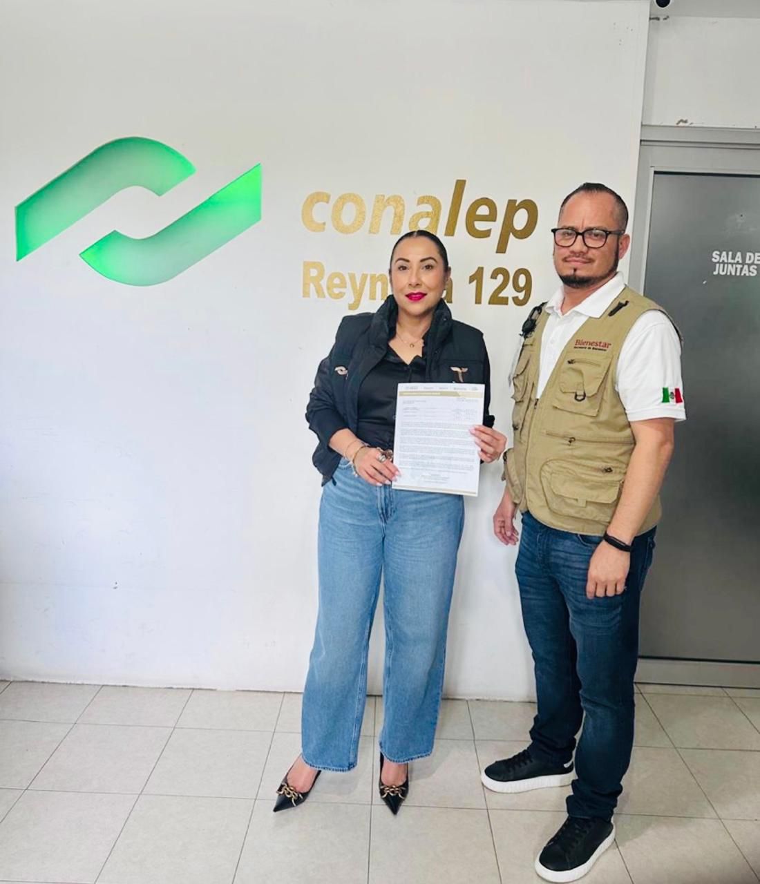 CONALEP Reynosa 129 es beneficiado con el programa “La Escuela Es Nuestra”