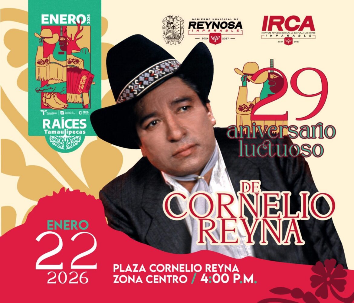 Honra Gobierno de Carlos Peña Ortiz la memoria de Cornelio Reyna.