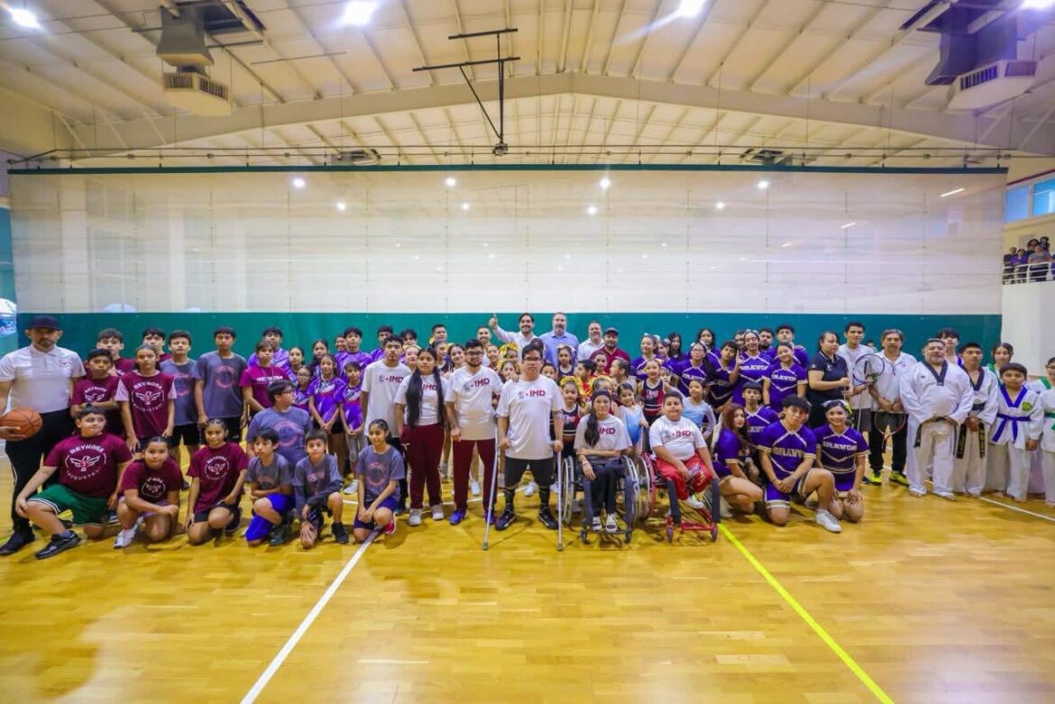 Invita Alcalde Carlos Peña Ortiz a inscribirse en las disciplinas del Polideportivo