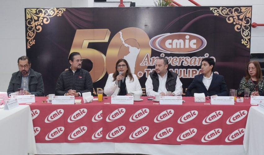 Fortalece SEDUMA alianza con la CMIC Tampico para transformar la movilidad regional.