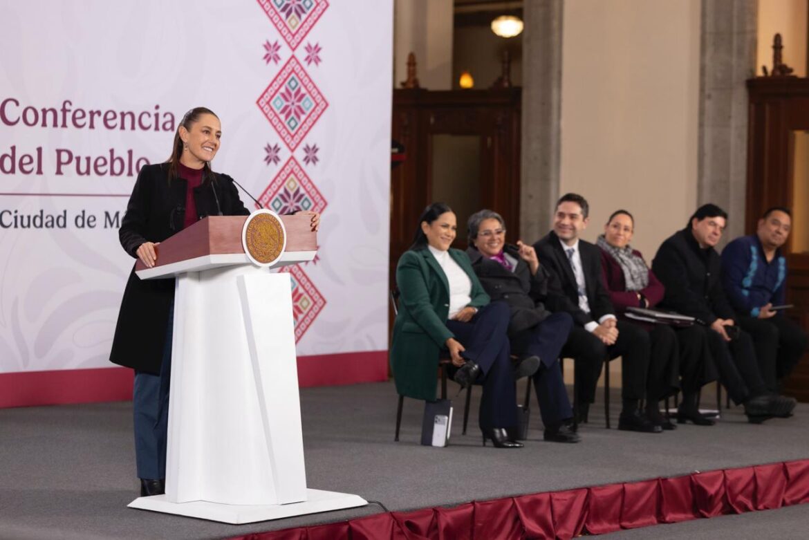 Versión estenográfica. Conferencia de prensa de la presidenta Claudia Sheinbaum Pardo del 19 de diciembre de 2025