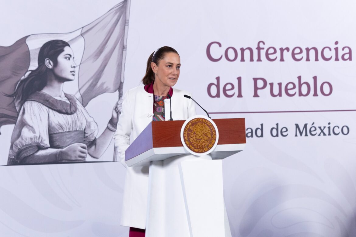 Versión estenográfica. Conferencia de prensa de la presidenta Claudia Sheinbaum Pardo del 05 de enero de 2026