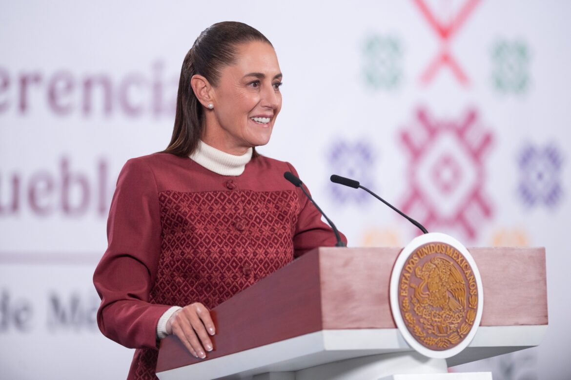 Versión estenográfica. Conferencia de prensa de la presidenta Claudia Sheinbaum Pardo del 12 de enero de 2026