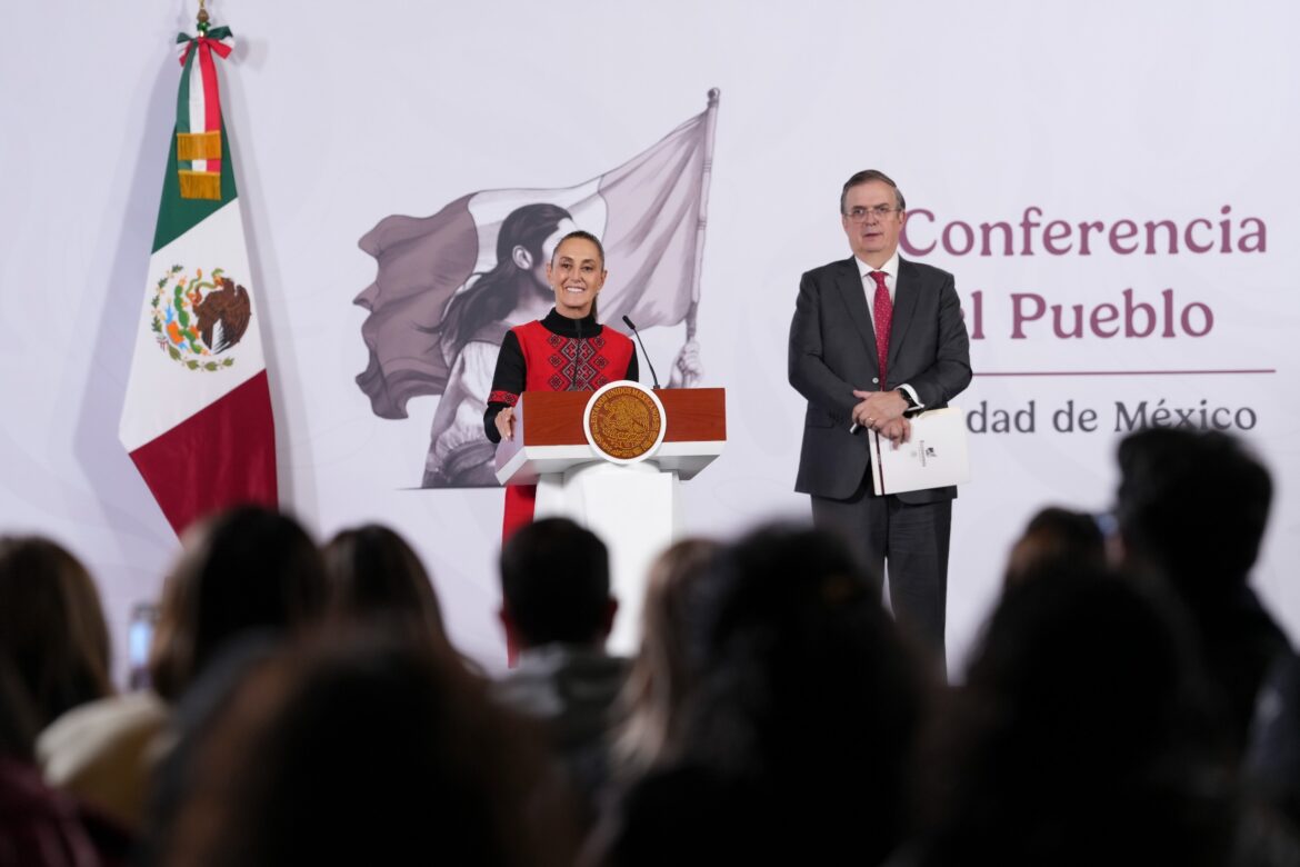 Versión estenográfica. Conferencia de prensa de la presidenta Claudia Sheinbaum Pardo del 15 de enero de 2026