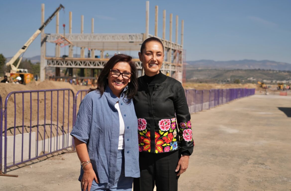Versión estenográfica. Entrevista a la Presidenta de México, en la visita al Polo de Desarrollo Económico para el Bienestar de Huamantla