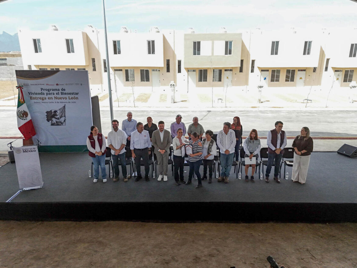 Vivienda para el Bienestar. Juárez, Nuevo León.