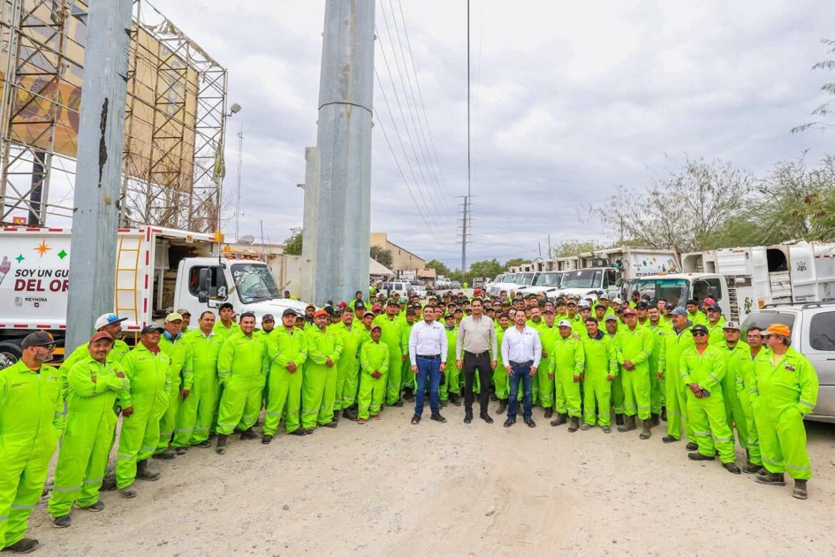 Entregó Alcalde Carlos Peña Ortiz uniformes y equipo a trabajadores de recolección