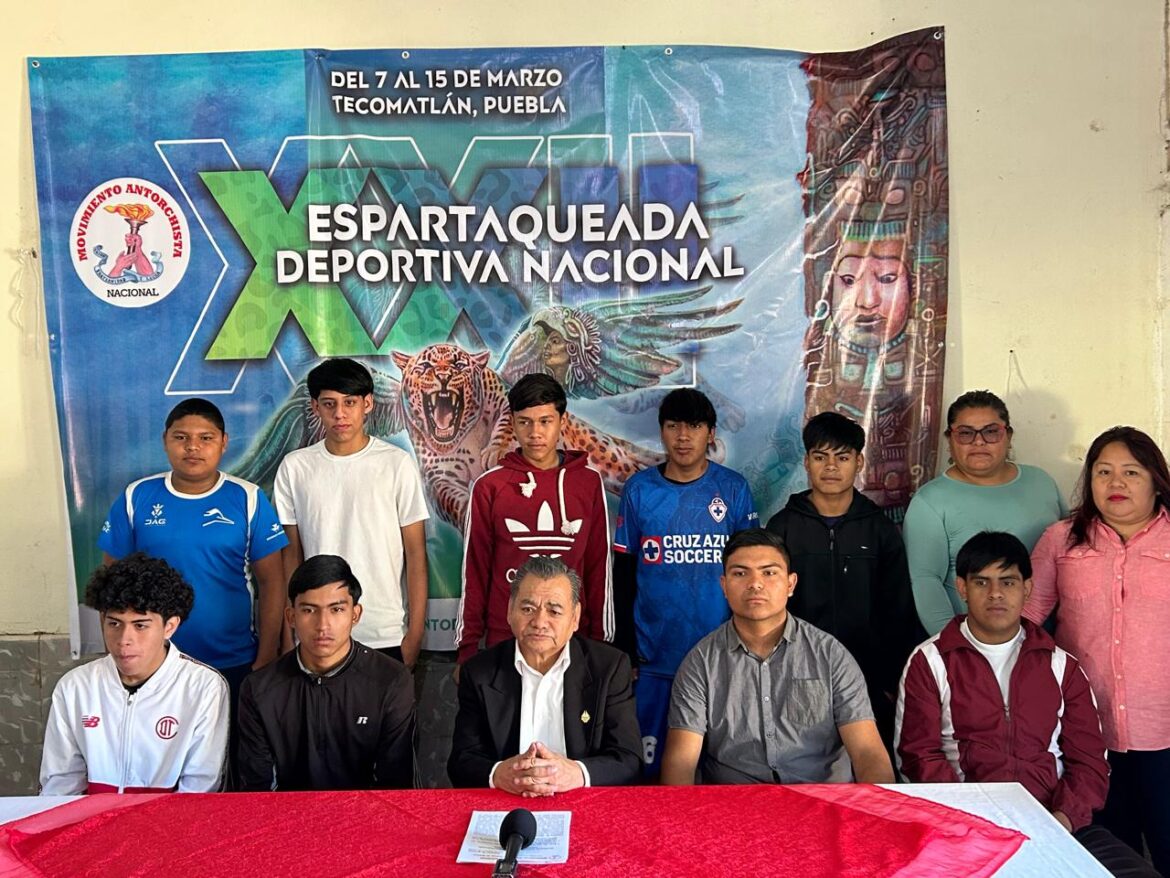 Realizará Antorcha la XXII EspartaqueadaDeportiva Nacional 2026.